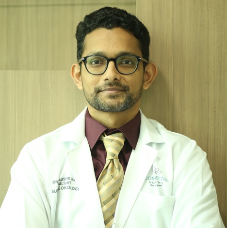 Dr P Kaushik Rao- Surgical Oncologist